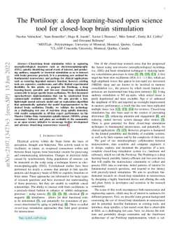 The Portiloop: a deep learning-based open science tool for closed-loop
  brain stimulation