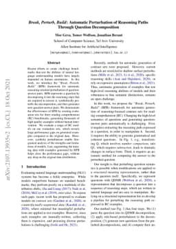 Break, Perturb, Build: Automatic Perturbation of Reasoning Paths Through
  Question Decomposition