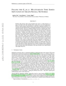 Filling the G_ap_s: Multivariate Time Series Imputation by Graph Neural
  Networks