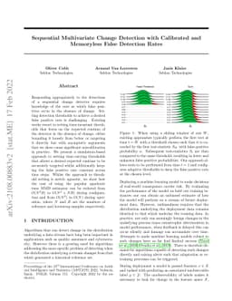 Sequential Multivariate Change Detection with Calibrated and Memoryless
  False Detection Rates