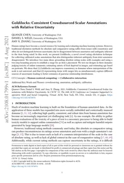 Goldilocks: Consistent Crowdsourced Scalar Annotations with Relative
  Uncertainty