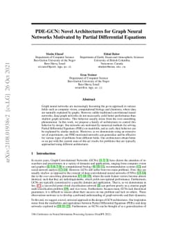PDE-GCN: Novel Architectures for Graph Neural Networks Motivated by
  Partial Differential Equations