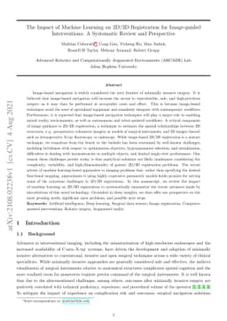 The Impact of Machine Learning on 2D/3D Registration for Image-guided
  Interventions: A Systematic Review and Perspective