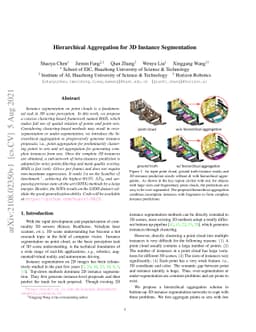 Hierarchical Aggregation for 3D Instance Segmentation