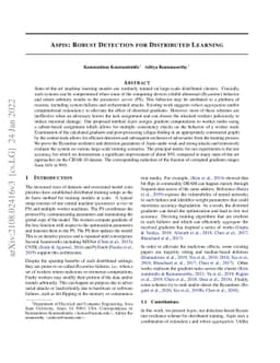 Aspis: Robust Detection for Distributed Learning