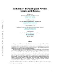 Pathfinder: Parallel quasi-Newton variational inference