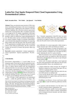 LatticeNet: Fast Spatio-Temporal Point Cloud Segmentation Using
  Permutohedral Lattices