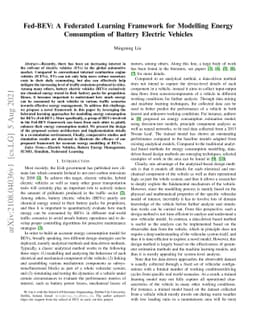 Fed-BEV: A Federated Learning Framework for Modelling Energy Consumption
  of Battery Electric Vehicles