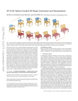 SP-GAN: Sphere-Guided 3D Shape Generation and Manipulation