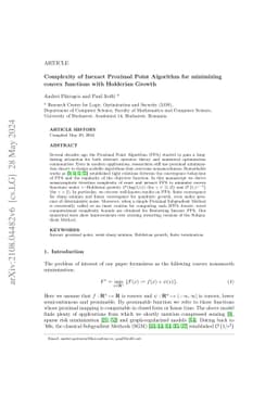 Complexity of Inexact Proximal Point Algorithm for minimizing convex
  functions with Holderian Growth