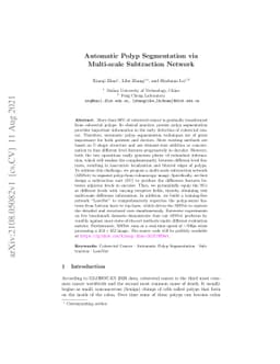 Automatic Polyp Segmentation via Multi-scale Subtraction Network