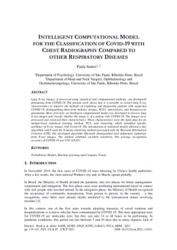 Intelligent computational model for the classification of Covid-19 with
  chest radiography compared to other respiratory diseases