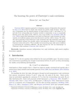On boosting the power of Chatterjee's rank correlation