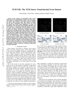 TUM-VIE: The TUM Stereo Visual-Inertial Event Dataset