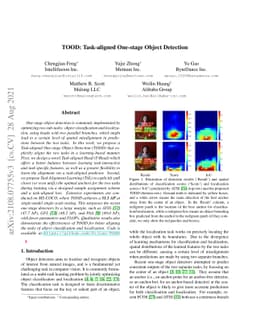 TOOD: Task-aligned One-stage Object Detection