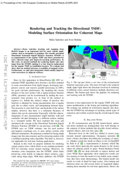 Rendering and Tracking the Directional TSDF: Modeling Surface
  Orientation for Coherent Maps
