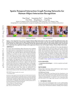 Spatio-Temporal Interaction Graph Parsing Networks for Human-Object
  Interaction Recognition