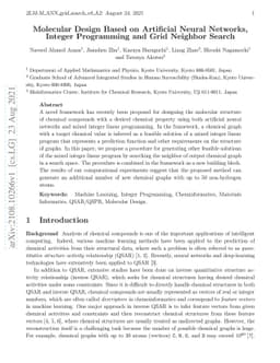 Molecular Design Based on Artificial Neural Networks, Integer
  Programming and Grid Neighbor Search
