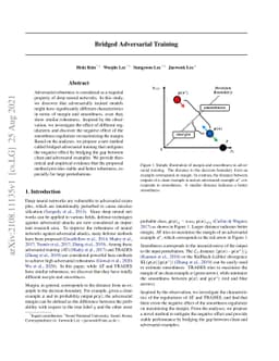 Bridged Adversarial Training