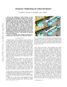 Productive Multitasking for Industrial Robots