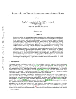 Robust Long-Tailed Learning under Label Noise