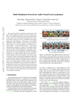 Multi-Modulation Network for Audio-Visual Event Localization