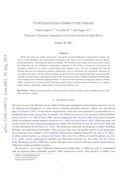Contaminated Gibbs-type priors