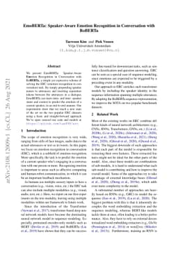 EmoBERTa: Speaker-Aware Emotion Recognition in Conversation with RoBERTa