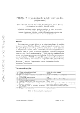 PTRAIL -- A python package for parallel trajectory data preprocessing