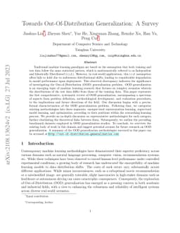 Towards Out-Of-Distribution Generalization: A Survey