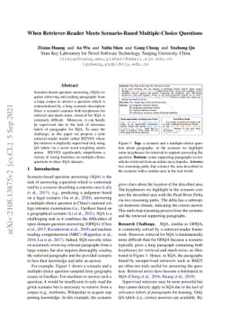 When Retriever-Reader Meets Scenario-Based Multiple-Choice Questions