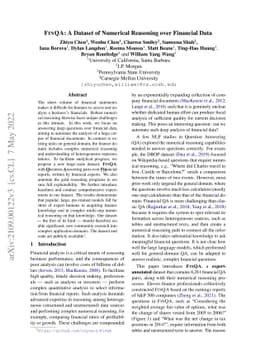 FinQA: A Dataset of Numerical Reasoning over Financial Data