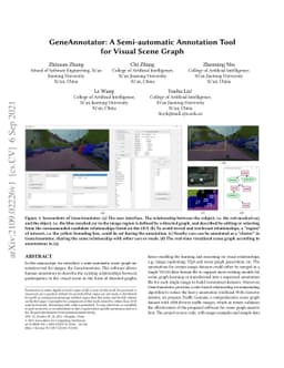 GeneAnnotator: A Semi-automatic Annotation Tool for Visual Scene Graph