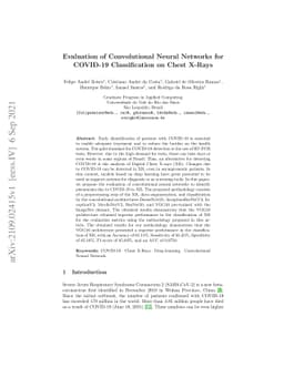 Evaluation of Convolutional Neural Networks for COVID-19 Classification
  on Chest X-Rays