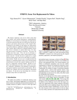 STRIVE: Scene Text Replacement In Videos
