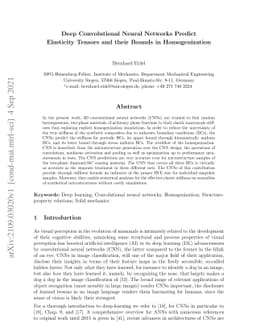 Deep Convolutional Neural Networks Predict Elasticity Tensors and their
  Bounds in Homogenization