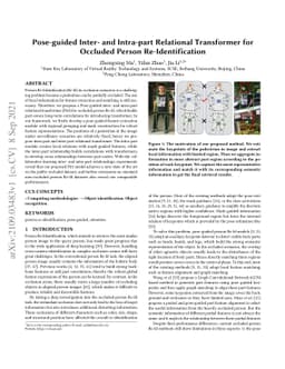 Pose-guided Inter- and Intra-part Relational Transformer for Occluded
  Person Re-Identification