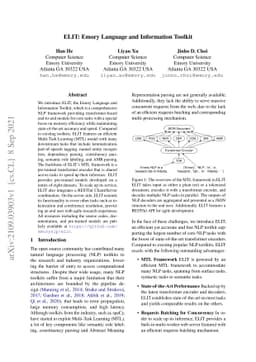 ELIT: Emory Language and Information Toolkit