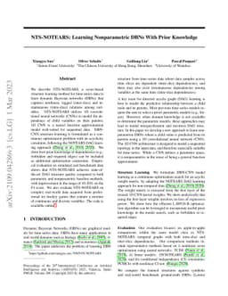 NTS-NOTEARS: Learning Nonparametric DBNs With Prior Knowledge