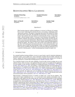 Bootstrapped Meta-Learning