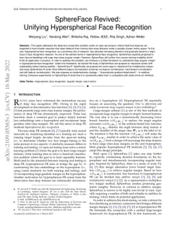 SphereFace Revived: Unifying Hyperspherical Face Recognition