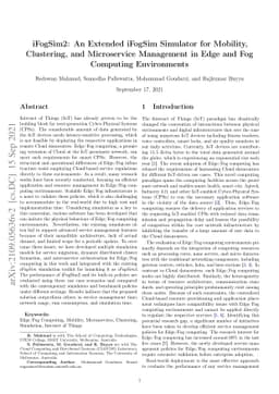 IFogSim2: An Extended iFogSim Simulator for Mobility, Clustering, and
  Microservice Management in Edge and Fog Computing Environments