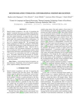 Beyond Isolated Utterances: Conversational Emotion Recognition