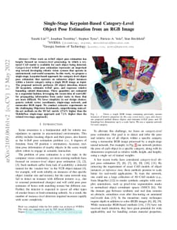 Single-Stage Keypoint-Based Category-Level Object Pose Estimation from
  an RGB Image