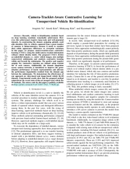 Camera-Tracklet-Aware Contrastive Learning for Unsupervised Vehicle
  Re-Identification