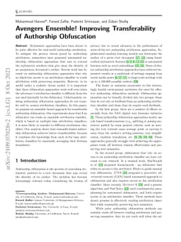 Avengers Ensemble! Improving Transferability of Authorship Obfuscation