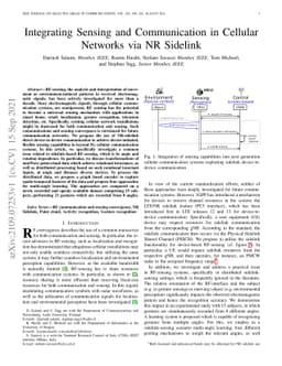 Integrating Sensing and Communication in Cellular Networks via NR
  Sidelink