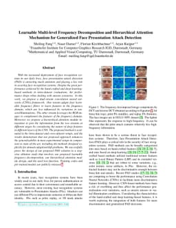 Learnable Multi-level Frequency Decomposition and Hierarchical Attention
  Mechanism for Generalized Face Presentation Attack Detection