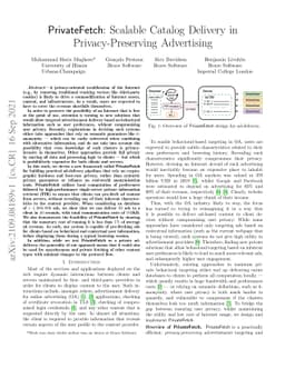 PrivateFetch: Scalable Catalog Delivery in Privacy-Preserving
  Advertising