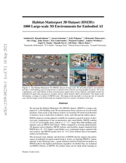 Habitat-Matterport 3D Dataset (HM3D): 1000 Large-scale 3D Environments
  for Embodied AI